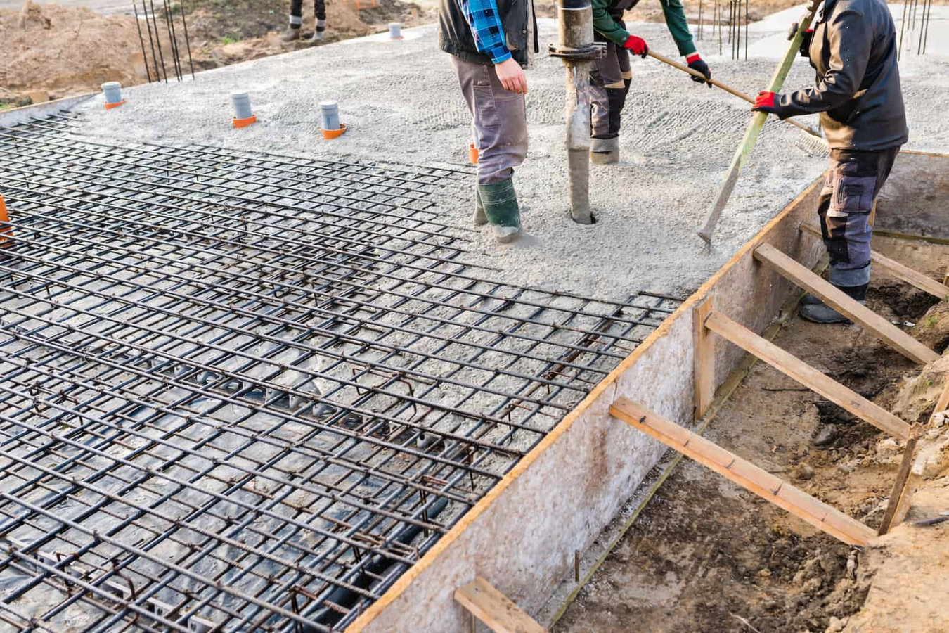 Foundation installation in Downey, CA