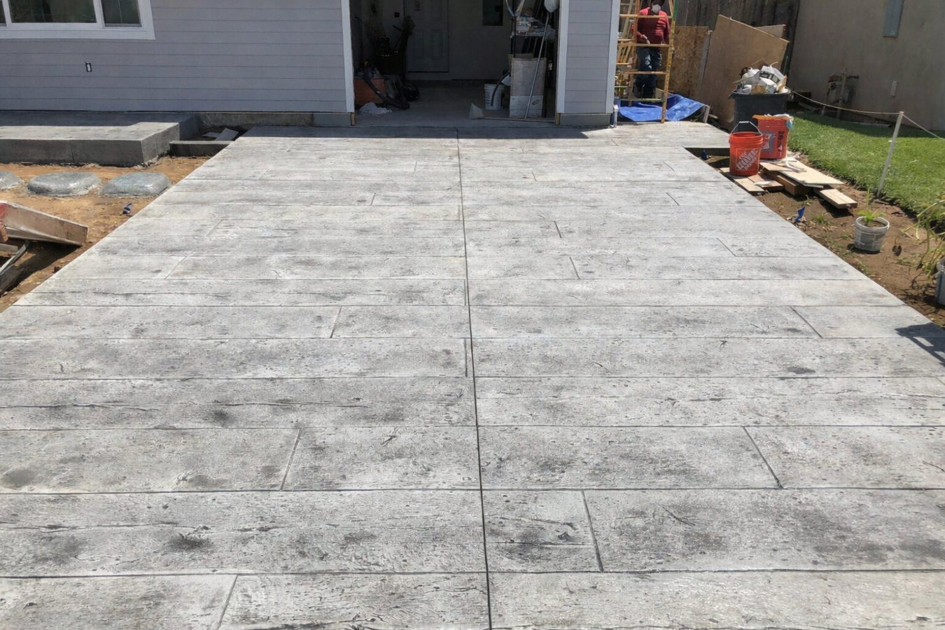 Stamped concrete services in Downey, CA